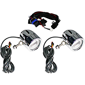 LED Fog Light - Universal - Chrome PB-FOG-UNV-C