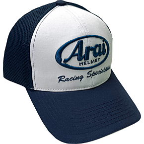 Arai Mesh Hat - White/Navy - One Size 121599
