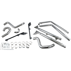 Fishtail Exhaust with Baffle - 33" - Softail 1S66E-33