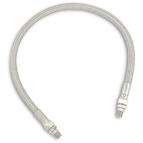 Oil Line with Fittings - Stainless Steel - 20" 0711-0054