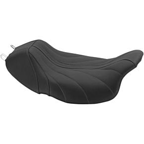 Mustang Revere Solo Seat - Gravity - Gray Stitched 75059GM