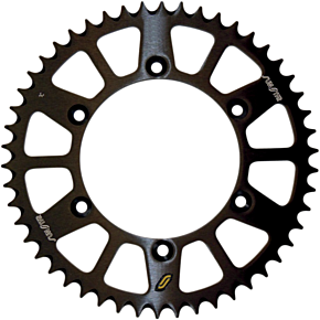Sunstar Sprockets Rear Sprocket - 48-Tooth - Honda/Yamaha - Black