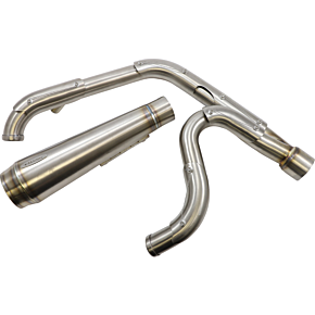 Trask Assault 2:1 Exhaust - Full Stainless - '91-'05 Dyna TM-5021