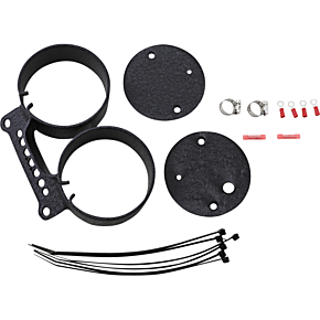 Dual Gauge Bracket -  Wrinkle Black 2210-0545