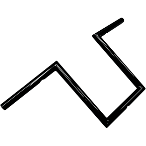 Handlebar - Narrow Z - 10" - Black LA-7380-10B