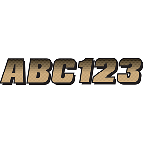I.D. Sticker Kit - 200 Series - Beige Gradation BRBKG300