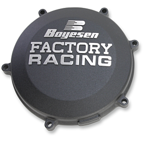Clutch Cover - Black - Kawasaki CC-18AB