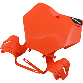 Acerbis Front Number Plate - KTM - Orange