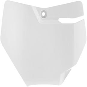Acerbis Number Plate - SX 65 - White