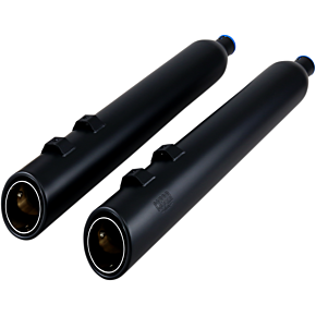 Cobra 909 Uppercut Mufflers for '95-'16 FL - Black 6268RB