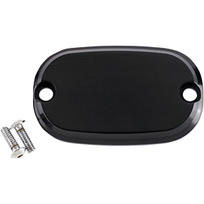 Joker Machine Master Cylinder Cover -  Smooth - Black - 99-17 08-01SB