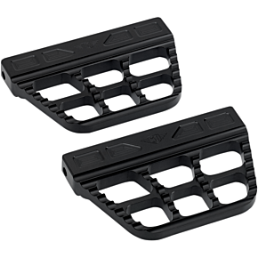 Joker Machine Serrated Passenger Floorboard - Black 08-645-1B