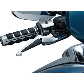 Kuryakyn Chrome ISO® Lever Set for Hydraulic Clutch