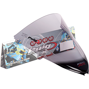 Puig Hi-Tech Parts Race Windscreen - Smoke - CBR1000RR - 4623H