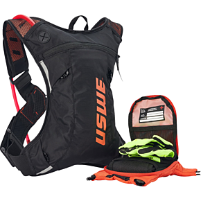 Moto Hydro 3 Factory Orng 2.0l Hydration Pack Pnp Tube