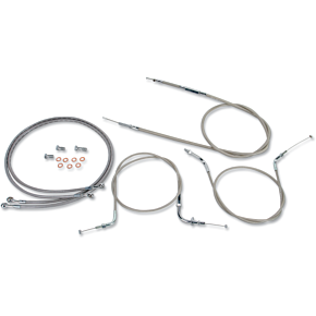 Cable Line Kit - 12" - 14" - XVS1300 - Stainless Steel BA-801300KT-12