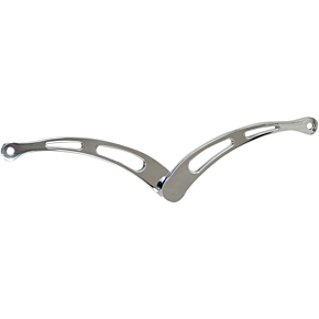 Accutronix Heel/Toe Shifter - Slotted - Chrome FLHT-SC