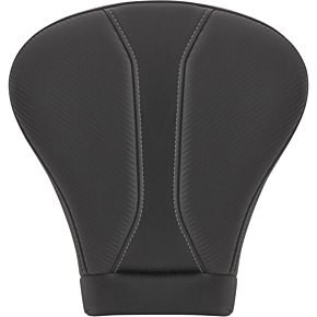 Saddlemen Dominator Pillion Pad - Extended Reach/Touring - Black W/Gray Stitching 808-07B-0142EXT