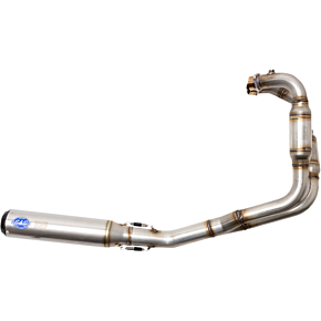Qualifier 2:1 Exhaust System - Stainless Steel - Race Only 550-1031