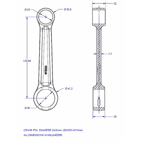 Connecting Rod Kit KR2026