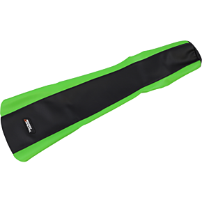 Seat Cover - Black/Green - Kawasaki 0821-3366