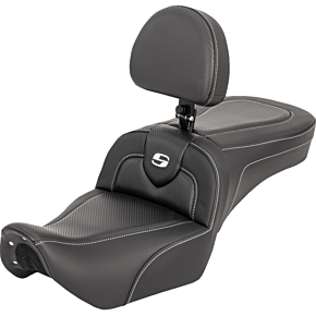 RoadSofa™ Seat - with Backrest - Carbon Fiber - RH975 '22-'25 822-11-185BR