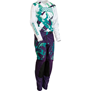 Youth Agroid Pants - Purple/Teal - 24 2903-2174