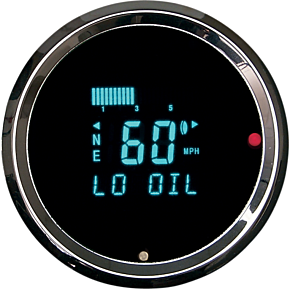 3016 Series Odyssey II Speedometer/Tachometer with Indicators HLY-3016