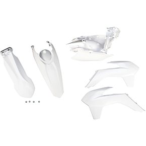 Acerbis KTM Standard Replacement Plastic Body Kit  - Plastic Body Kit - White