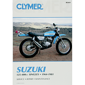 Clymer Manual - Suzuki 125-400