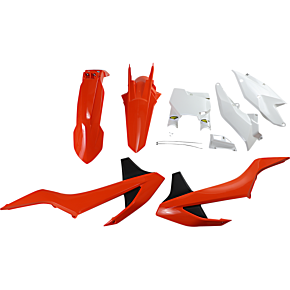 Cycra Plastic Body Kit - OEM Orange/White/Black 1CYC-9417-00
