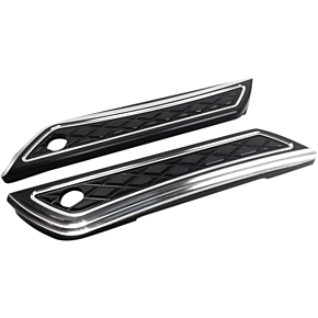 Eddie Trotta Designs Saddlebag Hinge Covers - Black TC-983B