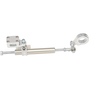 Moose Racing 11-Way Steering Stabilizer - Rebuildable - Silver