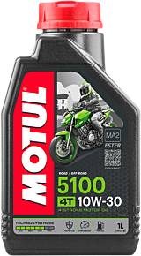 MOTUL 5100 4T Synthetic Blend Oil  - 10W-30 - 1L 104062