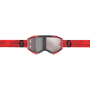 Fury Goggle - Red - Silver Chrome Works Lens 272828-0004269