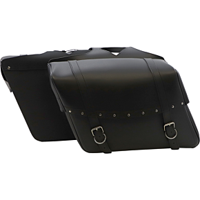 Saddlemen Highwayman Rivet Slant-Style Saddlebags - Jumbo