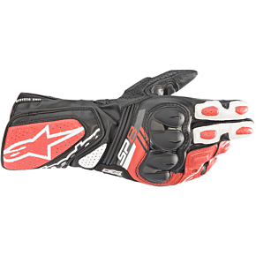 SP-8 V3 Gloves - Black/White/Bright Red - XL 3558321-1304-XL