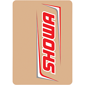 Upper Fork Decal - Showa - Red/White 40-80-115