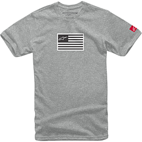 Flagged T-Shirt - Heather Gray - Large 1213720381026L
