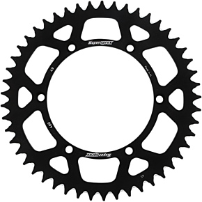 Rear Sprocket - Black - Kawasaki/Suzuki - 49 Tooth RAL-460-49-BLK