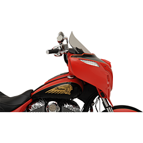 Klock Werks Flare™ Windshield - Tall - Clear - Indian KW05-01-0497-C