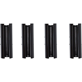 Ss Cycle Pushrod Cover Keeper Set - Gloss Black - Twin Cam 930-0142