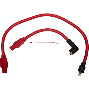 Sumax 10.4 mm Spark Plug Wire - '80-'98 FLT - Red 49233