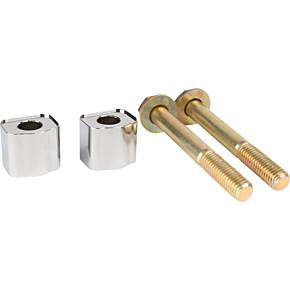 Spacers - Riser - 1" - Chrome TSC-9801-3