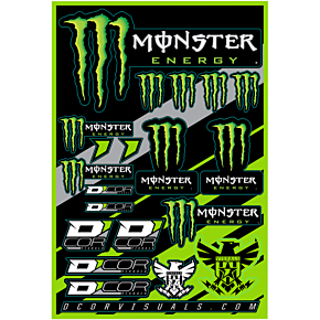 Decal Sheet - Monster 40-90-102