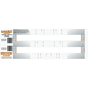Template - Arctic Cat - 2.52 Pitch 252S-TEMP