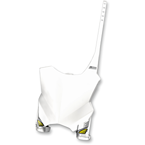 Cycra Stadium Number Plate - White 1CYC-0701-42
