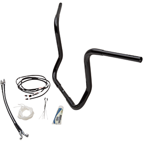 Fat Baggers Inc Handlebar Kit - Rounded Top - 14" - Black 909514-B