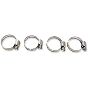 Moose Racing Clamp Hose Stainless Steel 10-25Mm 4Pack