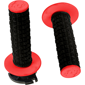 Torc1 Grips - Defy - Lock-On - Black/Red 2650-0204